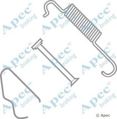 APEC BRAKING kit853 -  Комплектующие, тормозная колодка